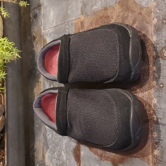 Merrell Womens Black Mocs Mules Slip On Shoes Suede - Picture 5 of 15